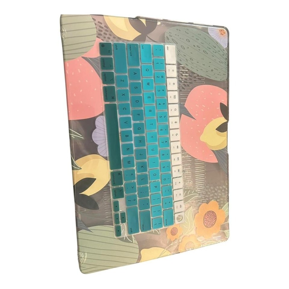 MacBook Pro 13 inch Case‎ with Keyboard Cover Floral Cute Hard Shell